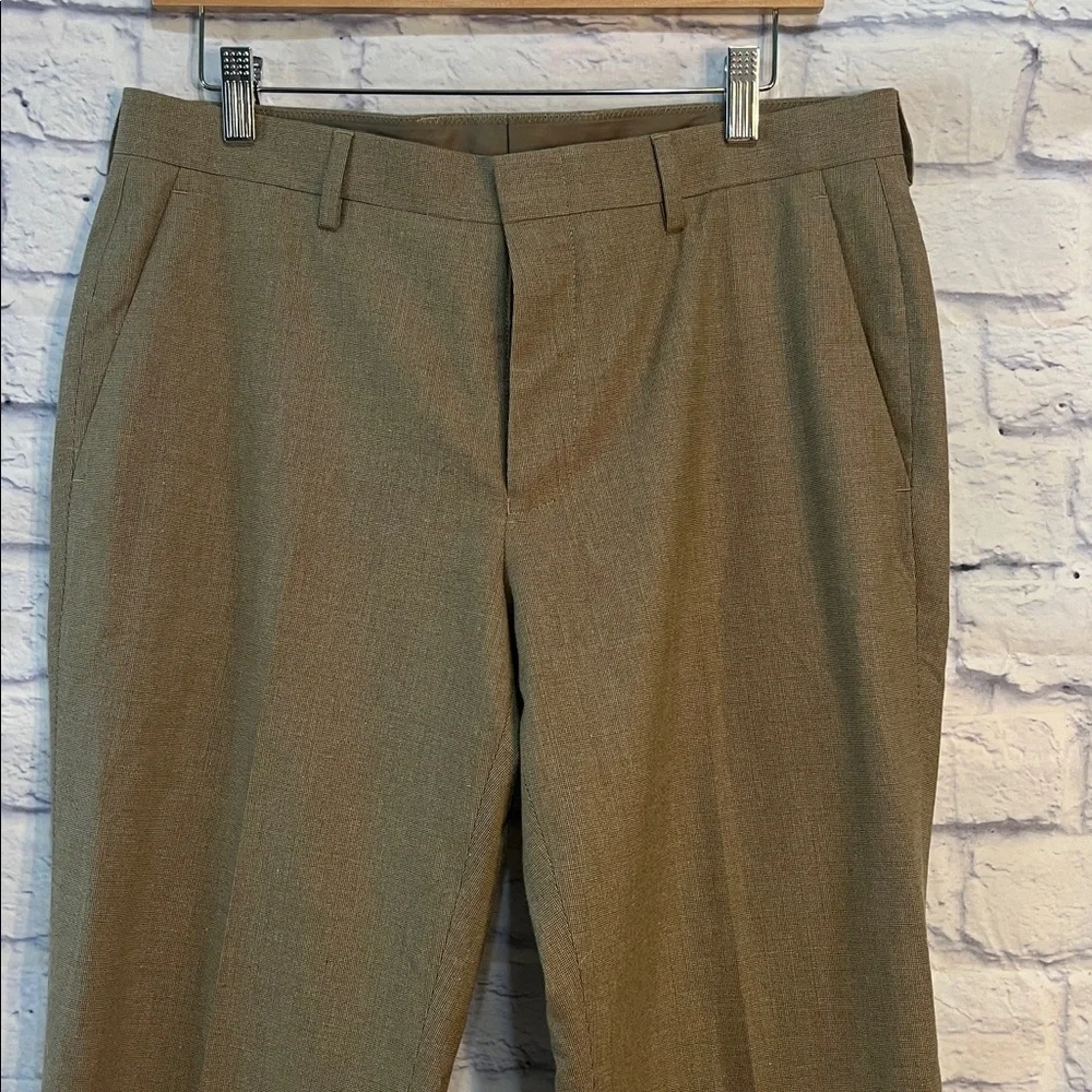 J Crew Ludlow Slim-Fit Suit Pants English Cotton/Wool Fabric W32 L32